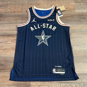 NWT Stephen Curry 2024 NBA All-Star Jersey Men’s Large Nike Jordan Swingman 30